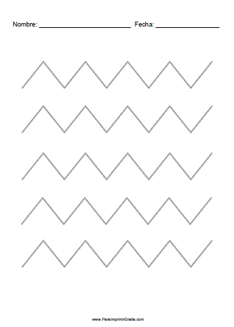 Ejercicios de Preescritura