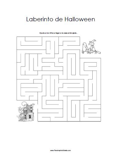 Laberinto de Halloween